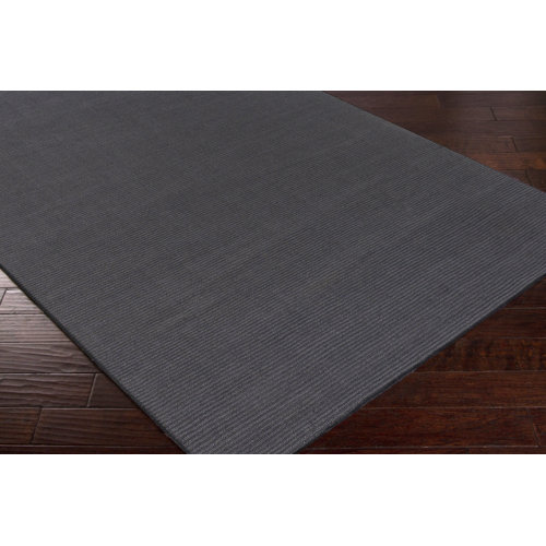 AllModern Crowe Wool Charcoal Gray Area Rug & Reviews Wayfair